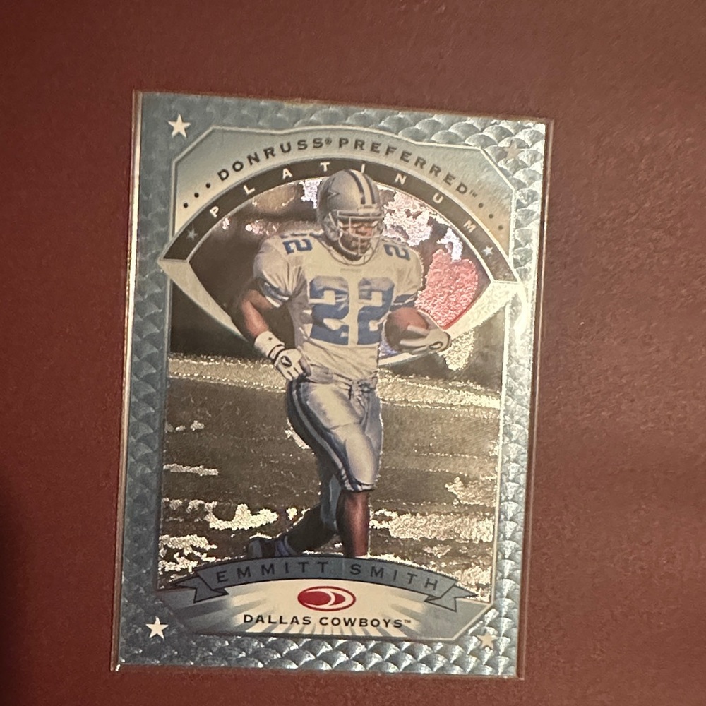 Emmitt Smith Donruss Preferred Platinum Card